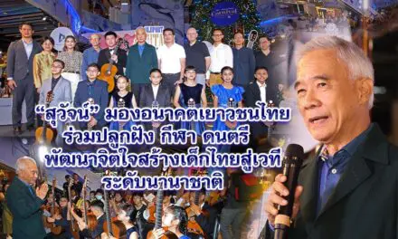 สุวัจน์ เปิดงาน BLUPORT GUITAR FESTIVAL & COMPETITION 2023 MEMORY OF DAD ความทรงจำถึงพ่อ บทเพลงพระราชนิพนธ์ ที่หัวหิน หนุนเยาวชน มีดนตรี กีฬา การศึกษาในหัวใจเพื่อเป็นอนาคตที่ดีของประเทศชาติ