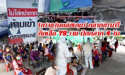 โคราช วุ่นคลัสเตอร์ ตลาดสุรนารี ติดเชื้อ79ราย ปิดตลาด 4 วัน
