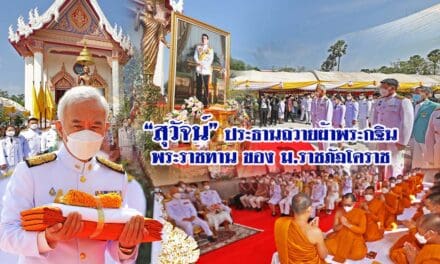 “สุวัจน์” ประธานถวายผ้าพระกฐินพระราชทาน ของม.ราชภัฏโคราช