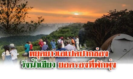 หยุดยาวเอเปค ปากช่องวังน้ำเขียว ยอดจองที่พักพุ่ง