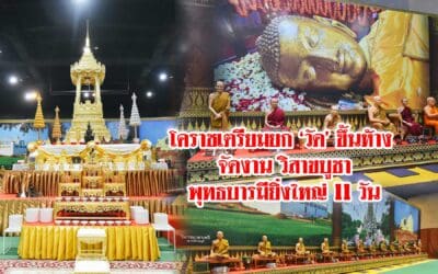 โคราชเตรียมยกวัดขึ้นห้าง จัดงานวิสาขบูชาพุทธบารมียิ่งใหญ่ 11 วัน